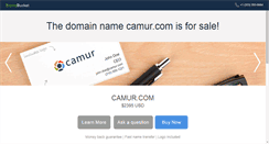 Desktop Screenshot of camur.com